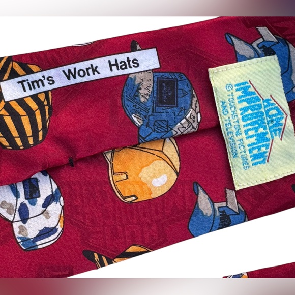 Vintage Home Improvement Tool Time Mens Tie Necktie Tim Allen show - Picture 4 of 8